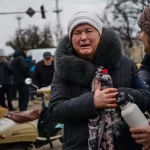 Distraught Residents in Ukraine