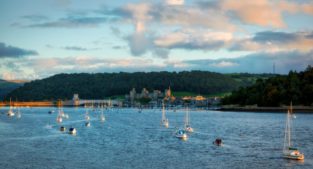 The Conwy Estuary in Wales