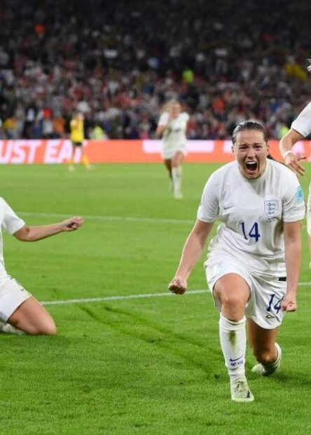 Lionesses win at the Euros